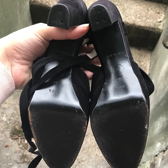 RARE VINTAGE CHANEL Platform Heels - Picture 5 of 7